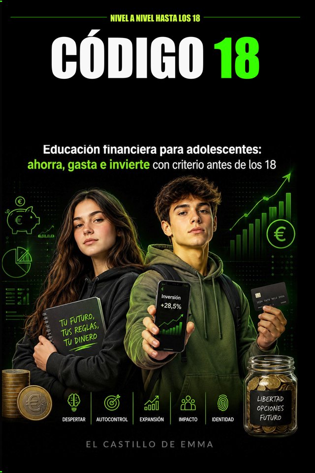 Portada de Código 18: Educación financiera para adolescentes